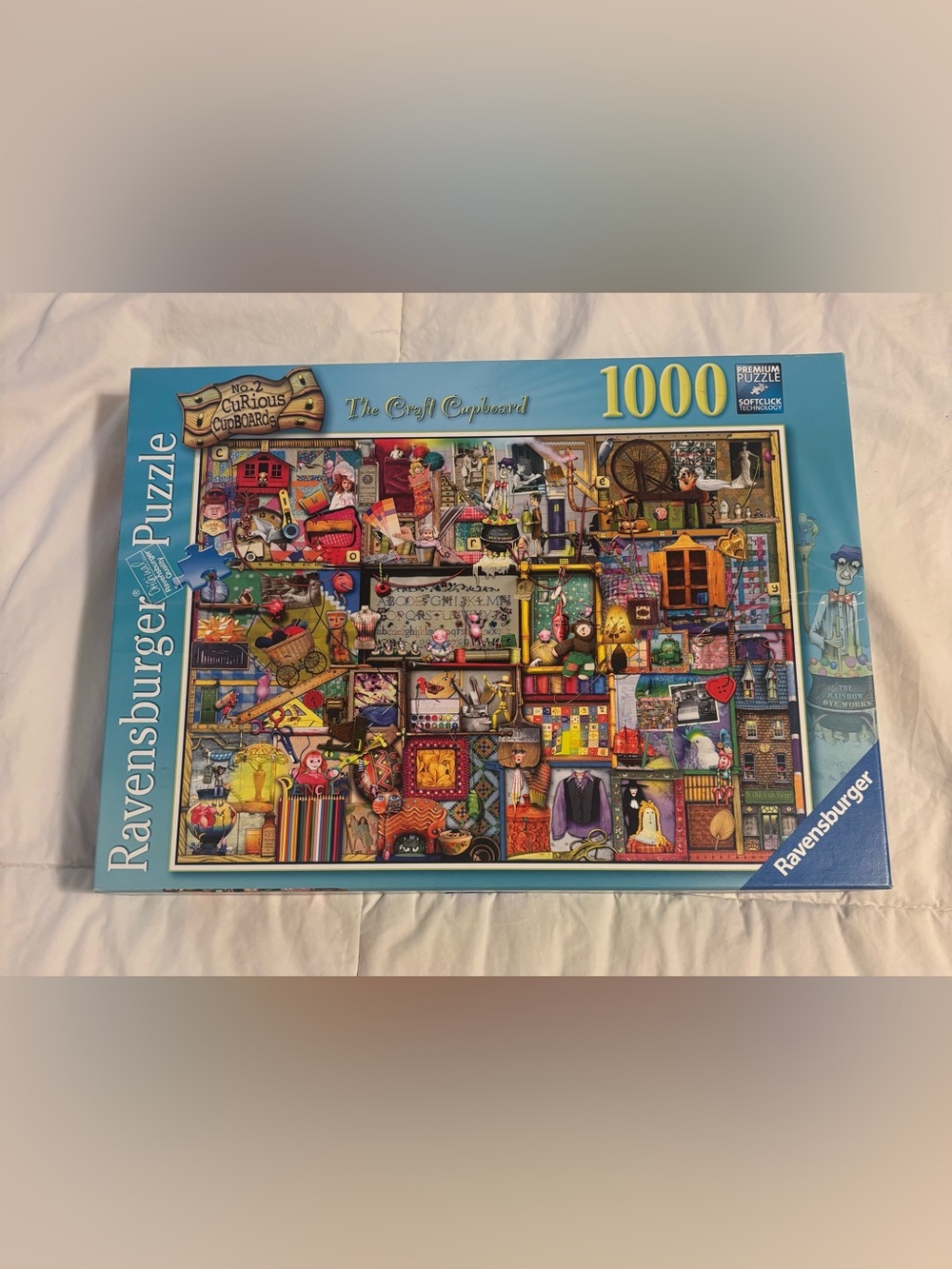 Ravensburger 1000-Piece The Craft Cupboard Puzzle - Blue Box